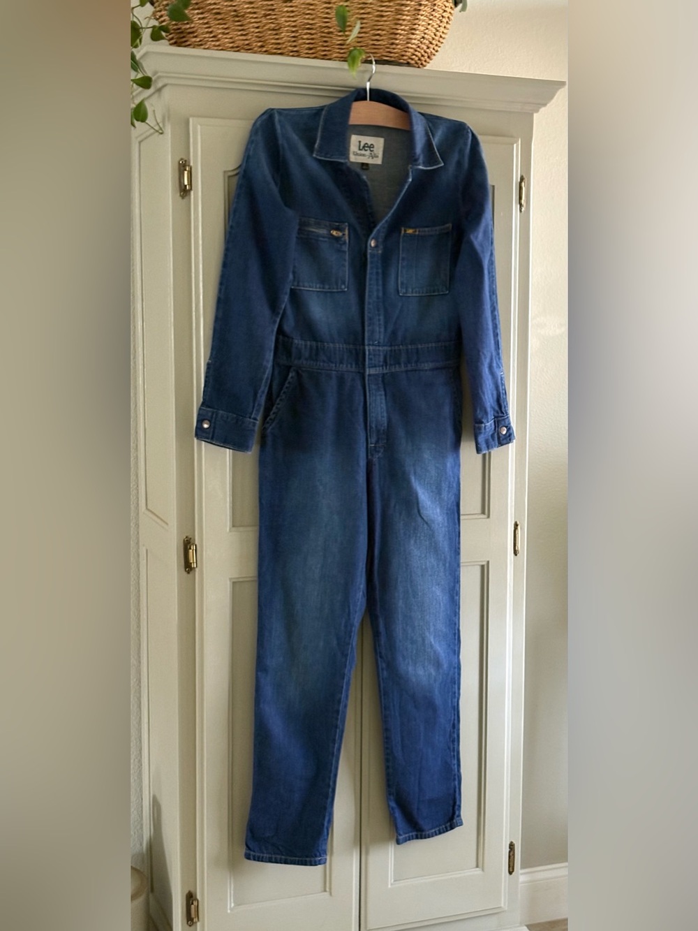 FREE PEOPLE x LEE Union‎ Alls / Coveralls | Pacific Blue |Style # 3534380 | XS